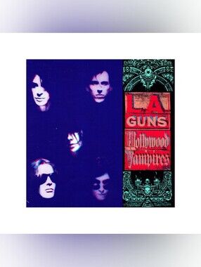 LA Guns - Hollywood Vampires CD 1991 With 3D Glasses Polydor